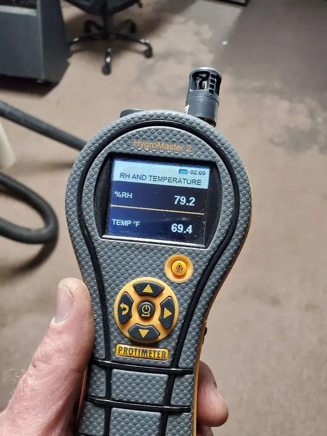 Moisture meter humidity assessment for Mold Remediation & Removal in Palisades Park